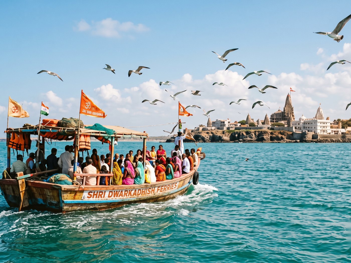 Bet Dwarka island ferry