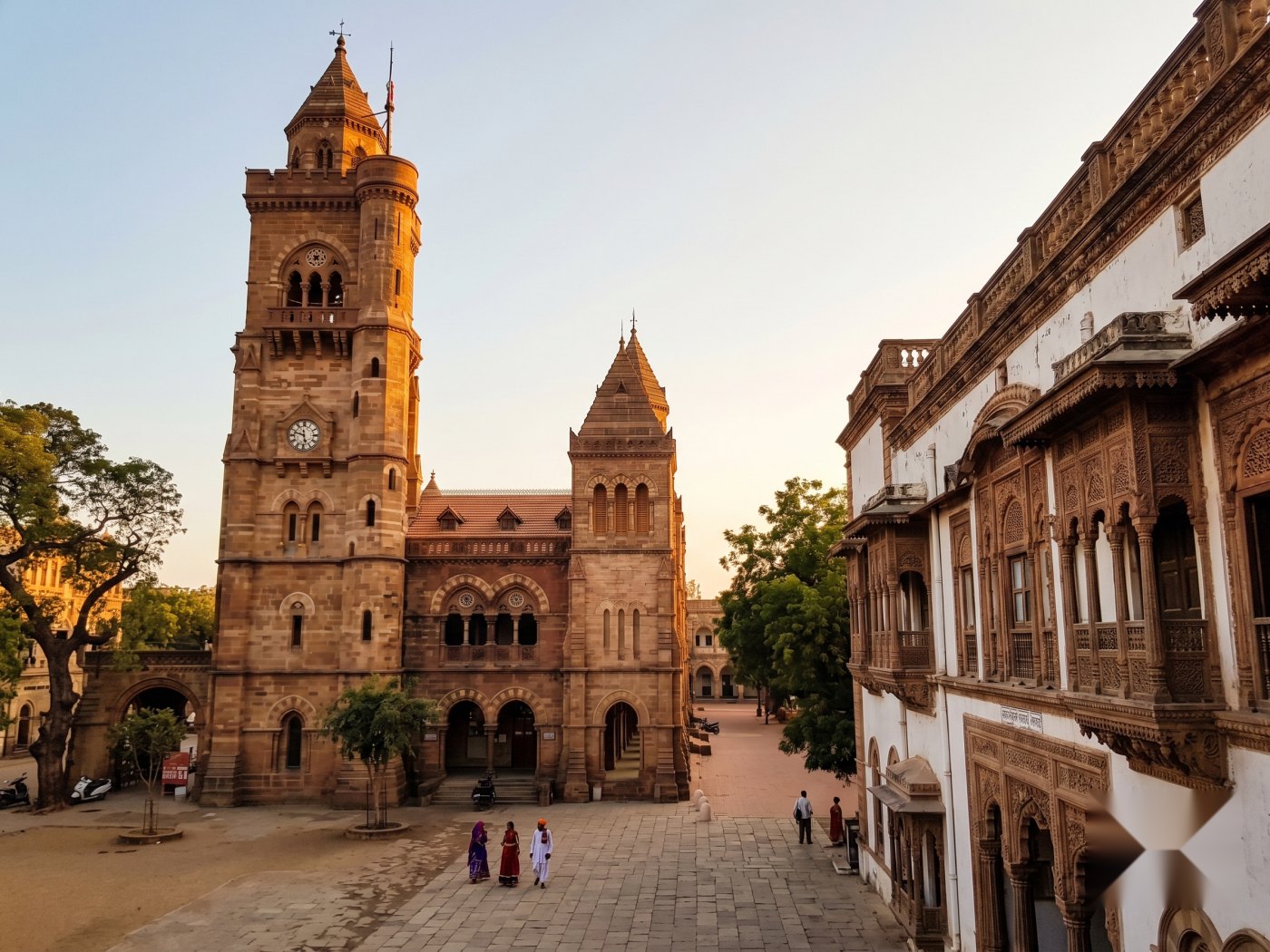Aina Mahal palace in Bhuj