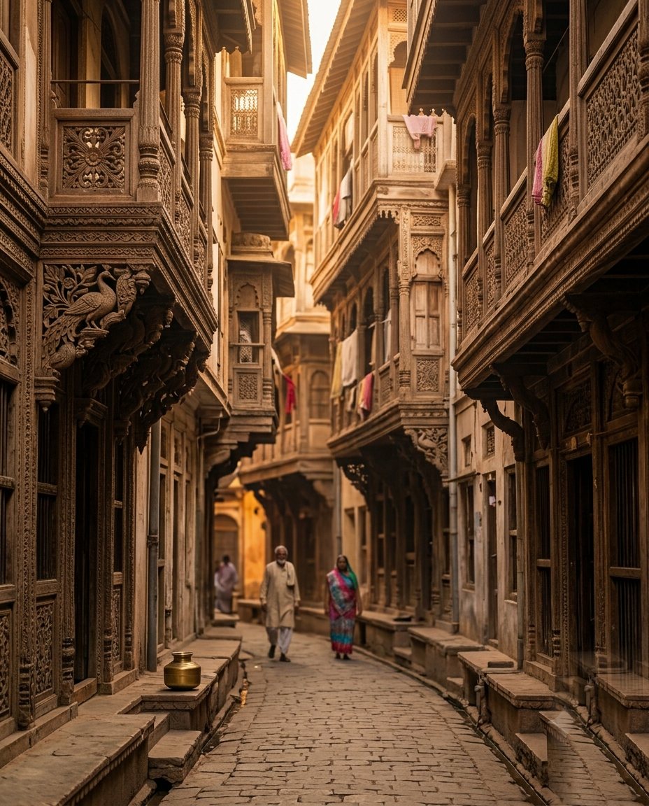 Old pol houses of Ahmedabad