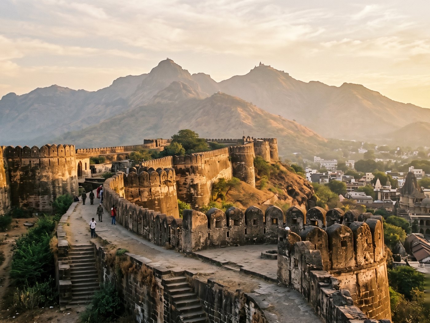 Uparkot Fort at Junagadh
