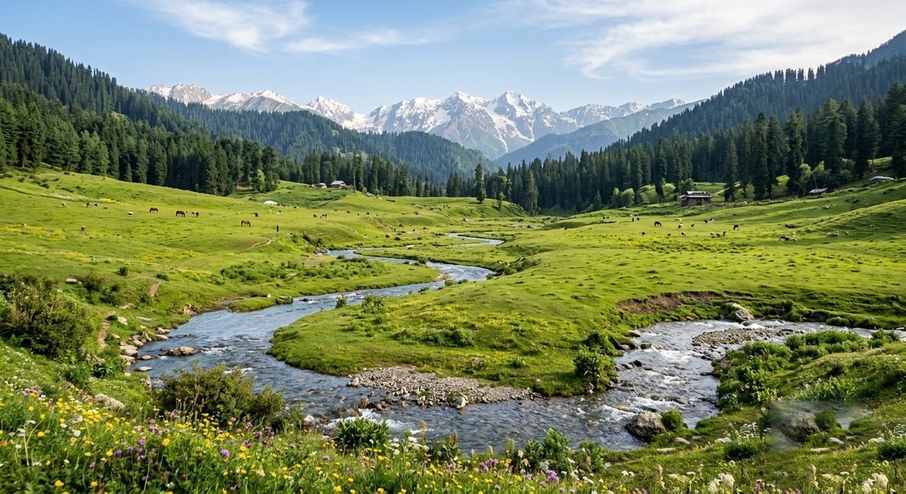 Doodhpathri green meadows