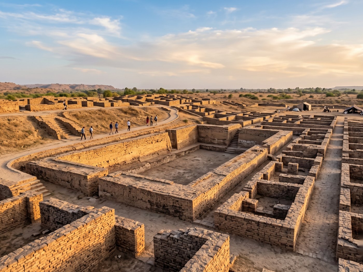 Lothal Indus Valley excavation site